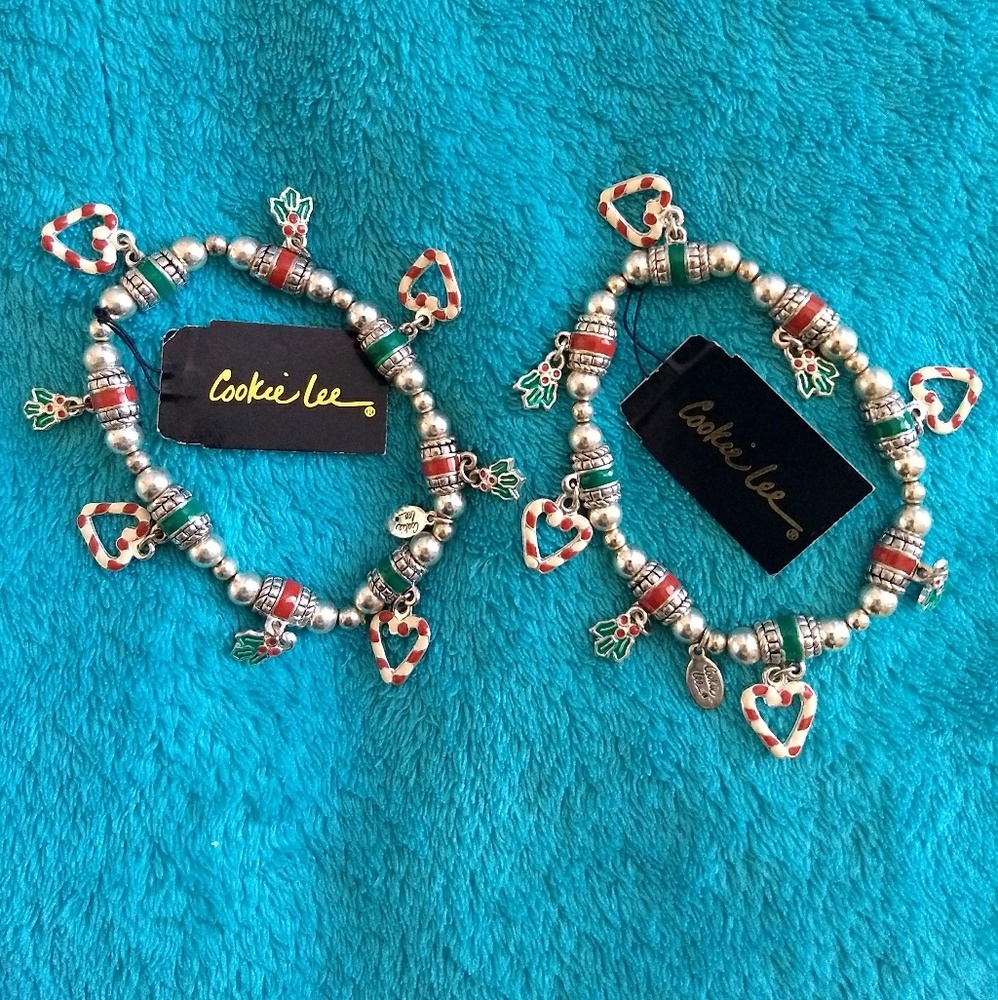 Christmas charm bracelets